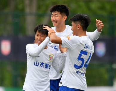 U21联赛揭幕战山东泰山3-1深圳取得开门红