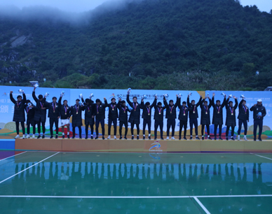 山东泰山U19队喜获第一届学青会男子足球U18（公开组）冠军