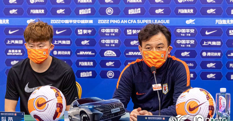 山东泰山VS天津津门虎赛前发布会