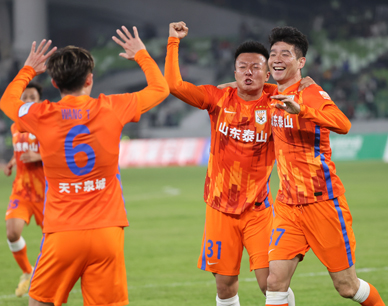 有礼杯-泰山队2-2 浙江队（点球4-6）