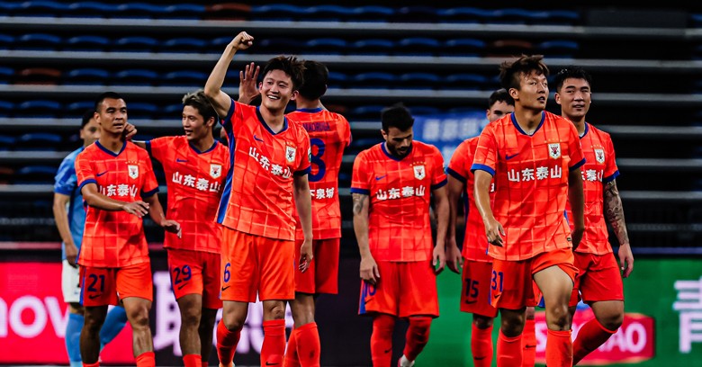 李小恒首球 泰山队客场3-1胜深圳新鹏城